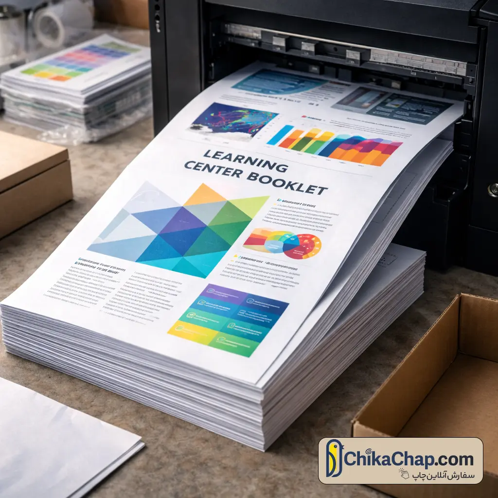 چاپ دیجیتال جزوه - چاپ جزوه کیفیت بالا و قیمت مناسب